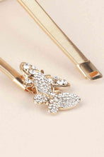 Load image into Gallery viewer, Rhinestone Butterfly Elastic Metal Belt
