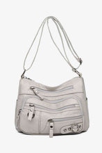 Load image into Gallery viewer, Multi-Pocket PU Leather Crossbody Bag
