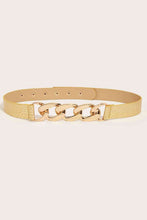 Load image into Gallery viewer, Chain Detail PU Belt
