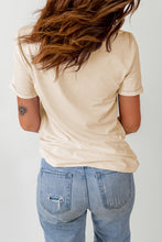 Load image into Gallery viewer, Graphic Cuffed Short Sleeve Crewneck Tee
