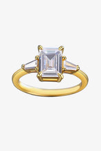 Load image into Gallery viewer, 2 Carat Moissanite Rectangle Ring
