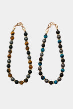 Load image into Gallery viewer, Natural Stone Beads Key Chain
