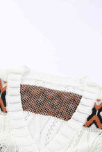 Load image into Gallery viewer, Geometric V-Neck Button Down Cardigan
