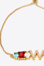 Load image into Gallery viewer, U to Z Zircon Bracelet
