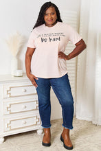 Load image into Gallery viewer, Simply Love Slogan Graphic Cuffed T-Shirt
