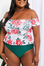 Load image into Gallery viewer, Marina West Swim Coastal Cutie Off-Shoulder Swim Tankini Set
