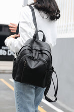 Load image into Gallery viewer, PU Leather Backpack
