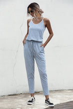 Load image into Gallery viewer, Contrast binding Cami Jumpsuit
