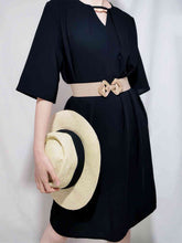 Load image into Gallery viewer, Geometric Buckle Elastic Wide Belt
