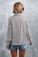 Load image into Gallery viewer, Printed Button Down Long Sleeve Shirt

