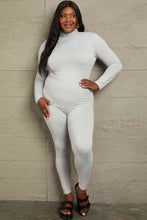 Load image into Gallery viewer, Zenana Friend in Me Full Size Mock Neck Top and Leggings Set
