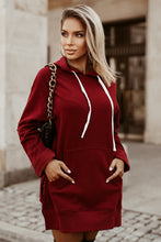 Load image into Gallery viewer, Side Slit Raglan Sleeve Hoodie
