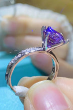 Load image into Gallery viewer, Nice To Meet You 2 Carat Moissanite 925 Sterling Silver Ring
