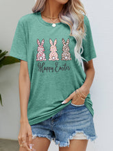 Load image into Gallery viewer, HAPPY EASTER Graphic Short Sleeve Tee
