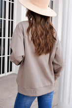 Load image into Gallery viewer, Zip Up Dropped Shoulder Bomber Jacket
