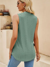 Load image into Gallery viewer, Eyelet Notched Tank
