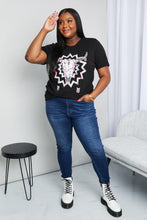 Load image into Gallery viewer, mineB Full Size Graphic Round Neck Tee Shirt
