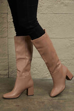 Load image into Gallery viewer, East Lion Corp Block Heel Knee High Boots
