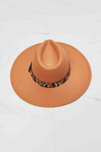 Load image into Gallery viewer, Fame In The Wild Leopard Detail Fedora Hat
