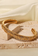 Load image into Gallery viewer, Star, Sun, and Moon Open Bracelet
