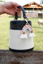 Load image into Gallery viewer, Random 4-Pack Rainbow Tassel Key Chain
