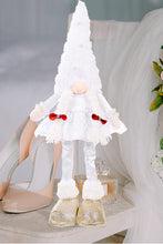 Load image into Gallery viewer, Wedding Bow Detail Pom-Pom Telescopic Leg Gnome
