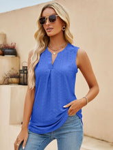 Load image into Gallery viewer, Eyelet Notched Tank
