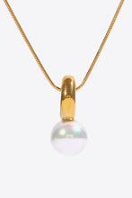 Load image into Gallery viewer, Freshwater Pearl Pendant 18K Gold-Plated Necklace
