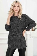 Load image into Gallery viewer, Round Neck Long Sleeve Sweater
