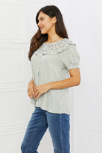 Load image into Gallery viewer, HEYSON Sweet Talk Full Size Short Sleeve Top
