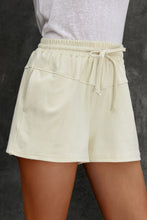 Load image into Gallery viewer, High Waist Drawstring Shorts with Pockets
