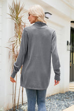 Load image into Gallery viewer, Open Front Long Sleeve Longline Cardigan
