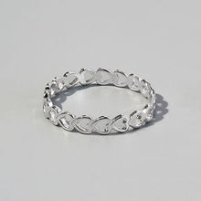 Load image into Gallery viewer, Heart Shape 925 Sterling Silver Ring
