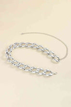 Load image into Gallery viewer, 1.2&quot; Width Acrylic Curb Chain Belt
