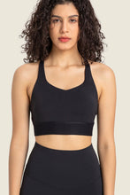 Load image into Gallery viewer, Feel Like Skin Racerback Halter Neck Sports Bra
