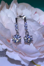 Load image into Gallery viewer, Get What You Need 2 Carat Moissanite Drop Earrings
