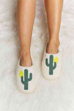 Load image into Gallery viewer, Melody Cactus Plush Slide Slippers
