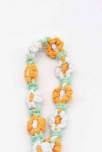 Load image into Gallery viewer, Assorted 4-Piece Macrame Flower Keychain
