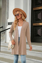 Load image into Gallery viewer, Long Sleeve Open Front Cardigan
