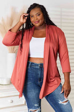 Load image into Gallery viewer, Culture Code Full Size Open Front Cardigan
