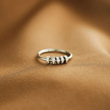 Load image into Gallery viewer, Inlaid Zircon 925 Sterling Silver Ring
