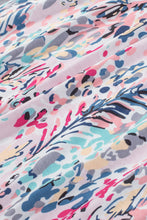 Load image into Gallery viewer, Printed Round Neck Balloon Sleeve Blouse
