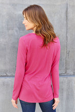 Load image into Gallery viewer, Basic Bae Full Size V-Neck Long Sleeve Top
