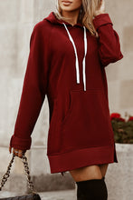 Load image into Gallery viewer, Side Slit Raglan Sleeve Hoodie

