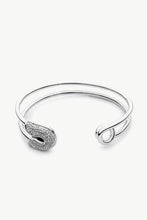 Load image into Gallery viewer, Rhinestone Double Hoop Bracelet
