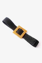 Load image into Gallery viewer, Square Buckle Elastic Braid Belt
