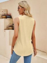 Load image into Gallery viewer, Eyelet Notched Tank

