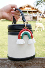 Load image into Gallery viewer, Random 4-Pack Rainbow Tassel Key Chain
