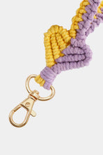 Load image into Gallery viewer, Heart Shape Macrame Key Chain
