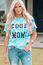 Load image into Gallery viewer, Tie-Dye COOL MOM Tee Shirt
